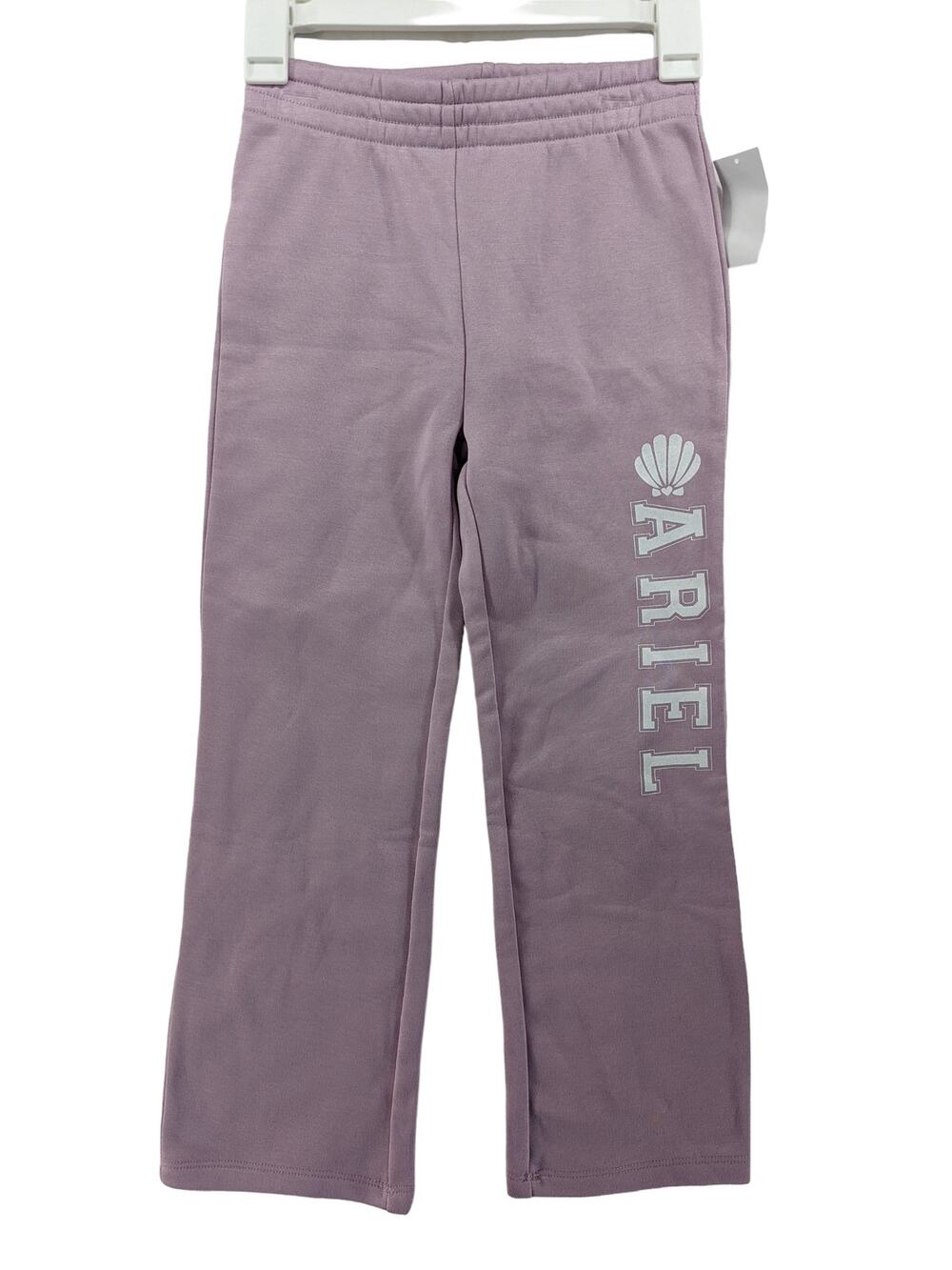 Disney Princess Ariel Sweatpants Small Purple Straight Leg Comfy Little Mermaid